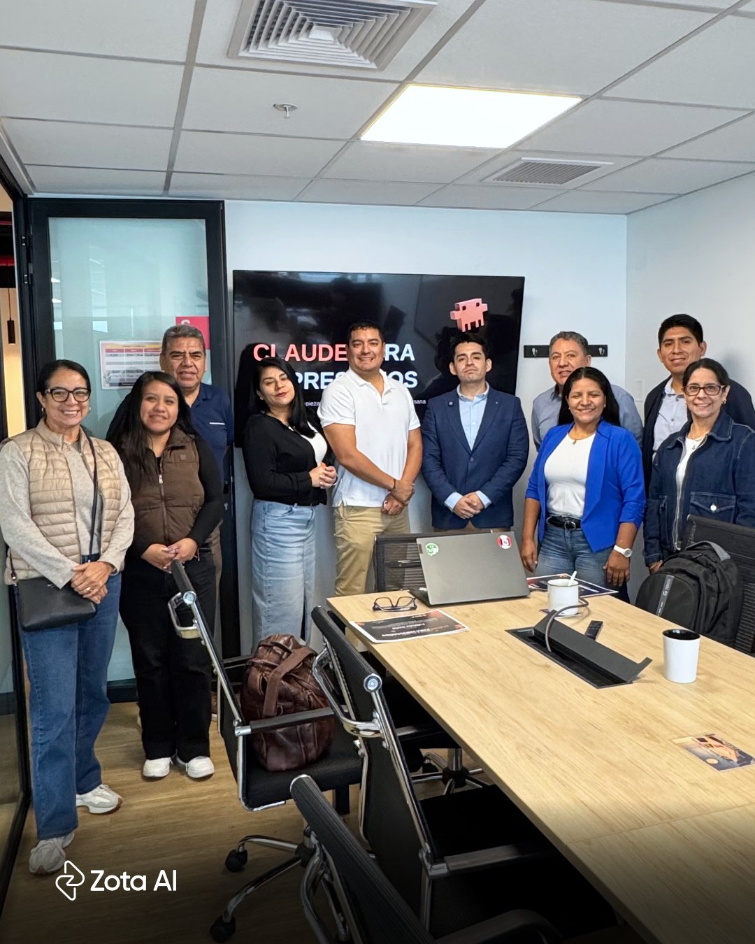 Grupo de participantes del taller